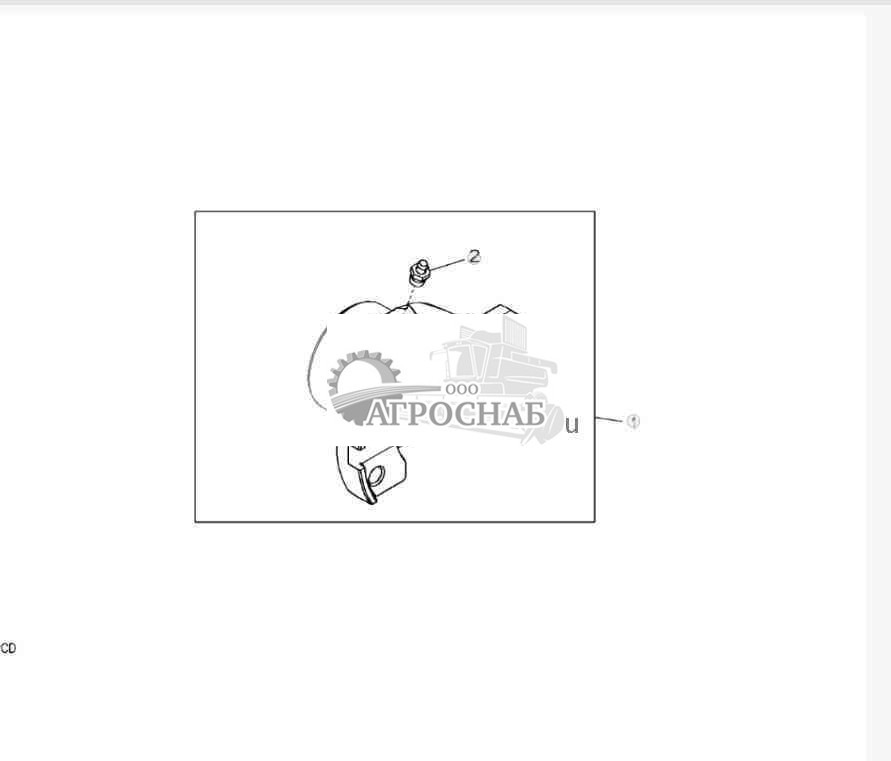 YZ121115 Первичная вилка 